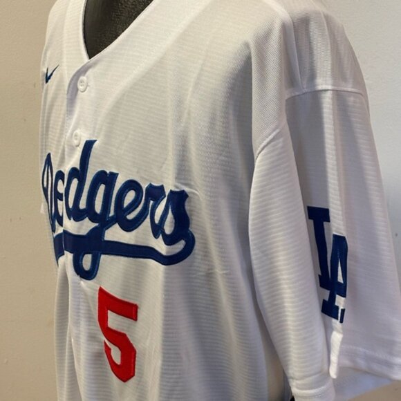 Los Angeles Dodgers Freddie Freeman # 5 Jersey , Unisex - Picture 9 of 16